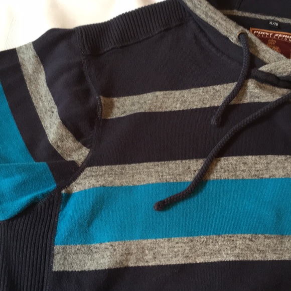 *SALE* Men’s hooded varsity sweater | Point zero - Picture 5 of 7